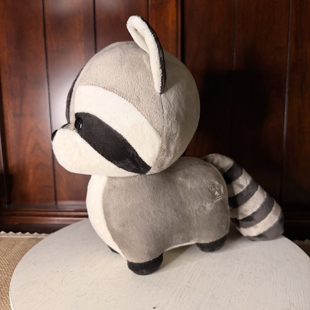 NEW Bellzi Raccooni the Raccoon Plush 10.5” Tall x 12” Long Woodland Nursery